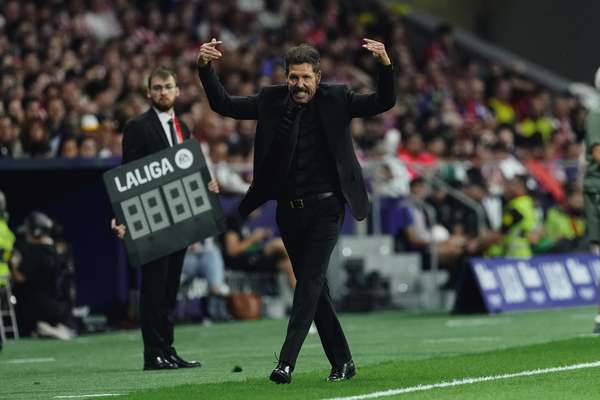 马竞迎双重利好！冈萨雷斯穆索回归训练 周末有望复出