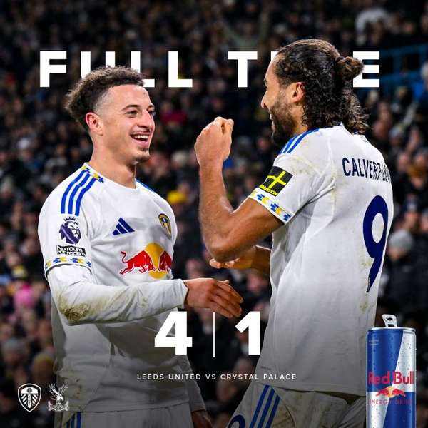 利兹联豪取12月不败战绩 连克劲旅距降级区6分优势